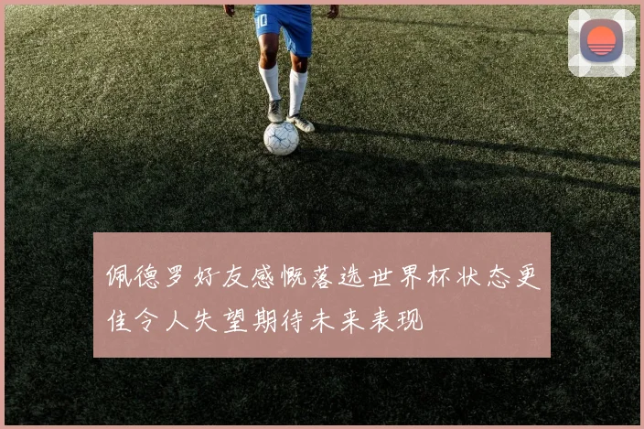 佩德罗好友感慨落选世界杯状态更佳令人失望期待未来表现